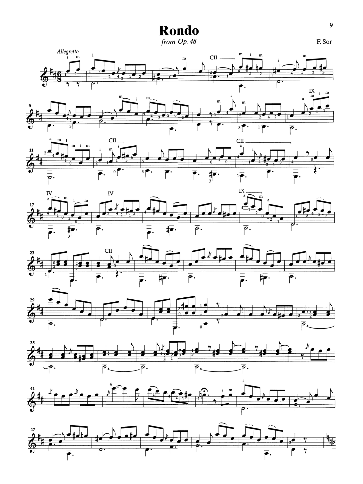 Suzuki Guitar School - Volume 6 Guitar Part Book (International Edition)