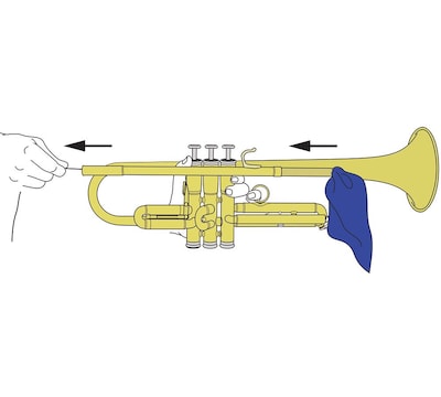 Yamaha Cleaning Swab - Brass Instruments