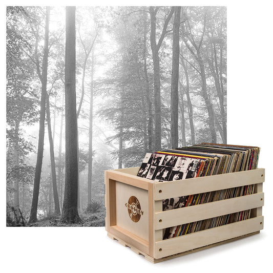 Taylor Swift Folklore (In Trees Edition) Vinyl Album and Crosley Vinyl Crate Bundle