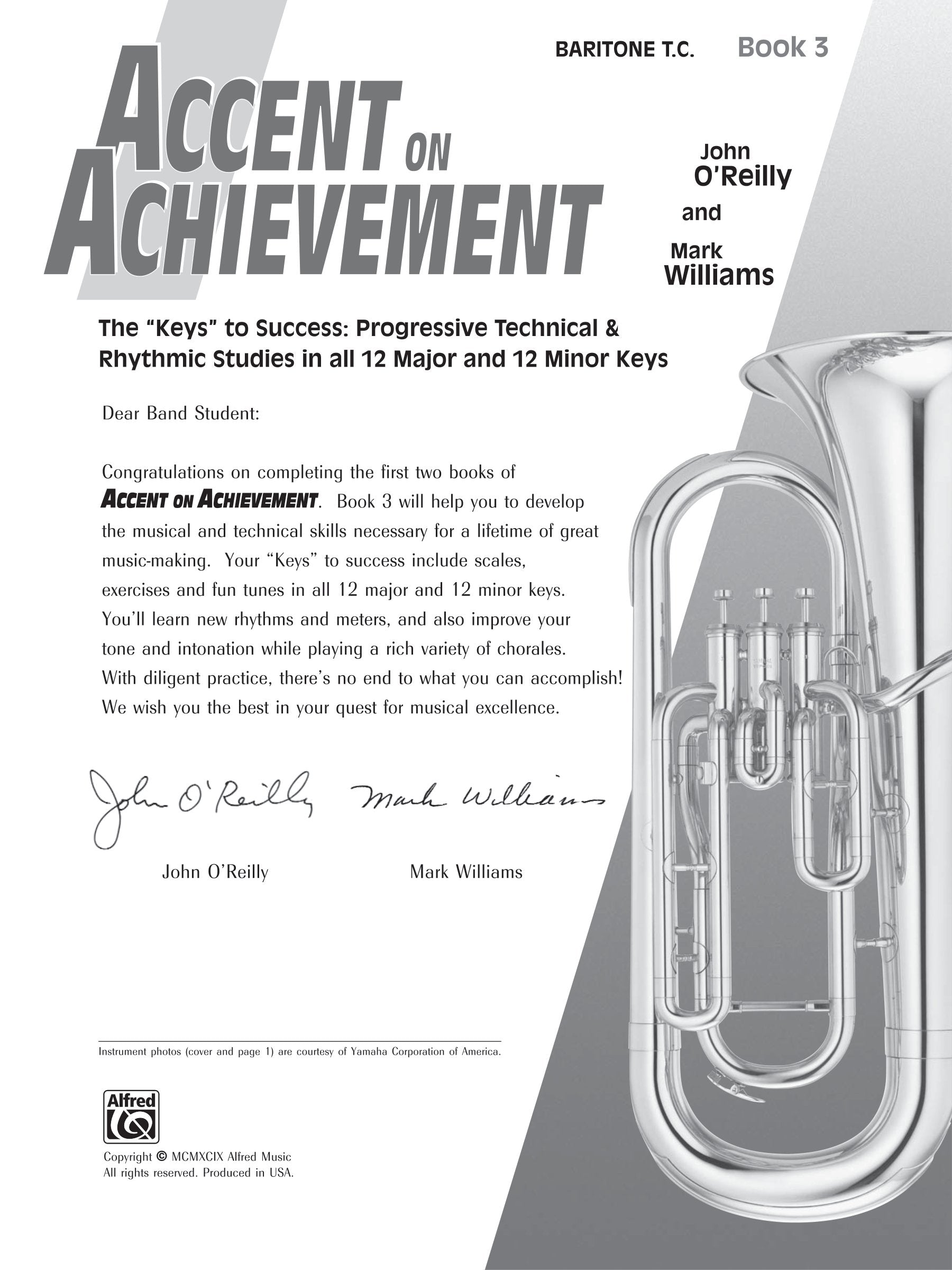 Accent On Achievement - Baritone T.C Book 3