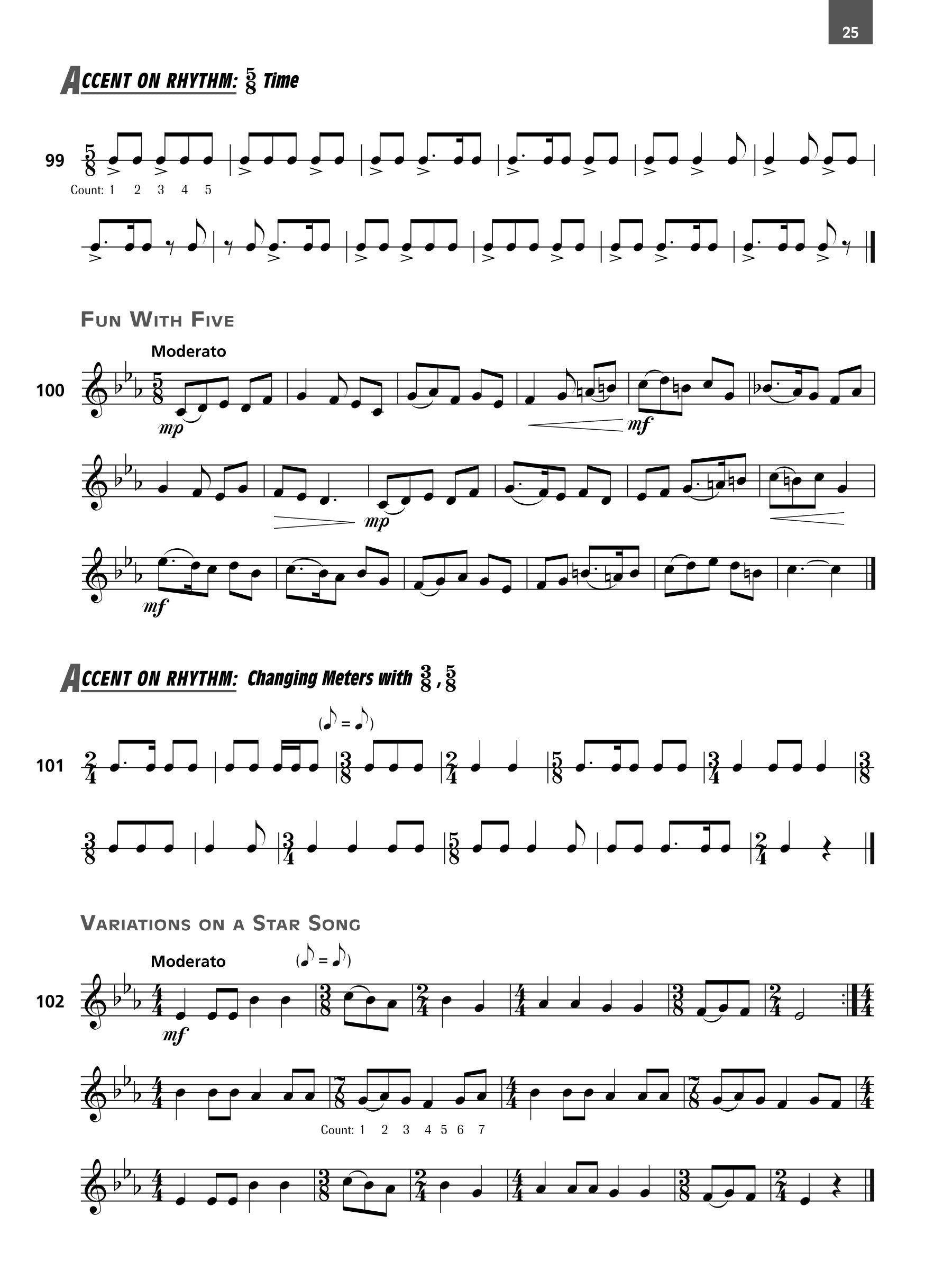 Accent On Achievement - Baritone T.C Book 3