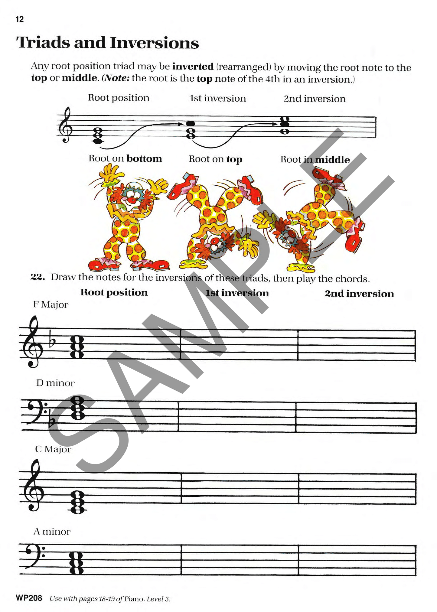 Bastien Piano Basics - Theory Level 3 Book