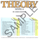 Bastien Piano Basics - Theory Level 4 Book