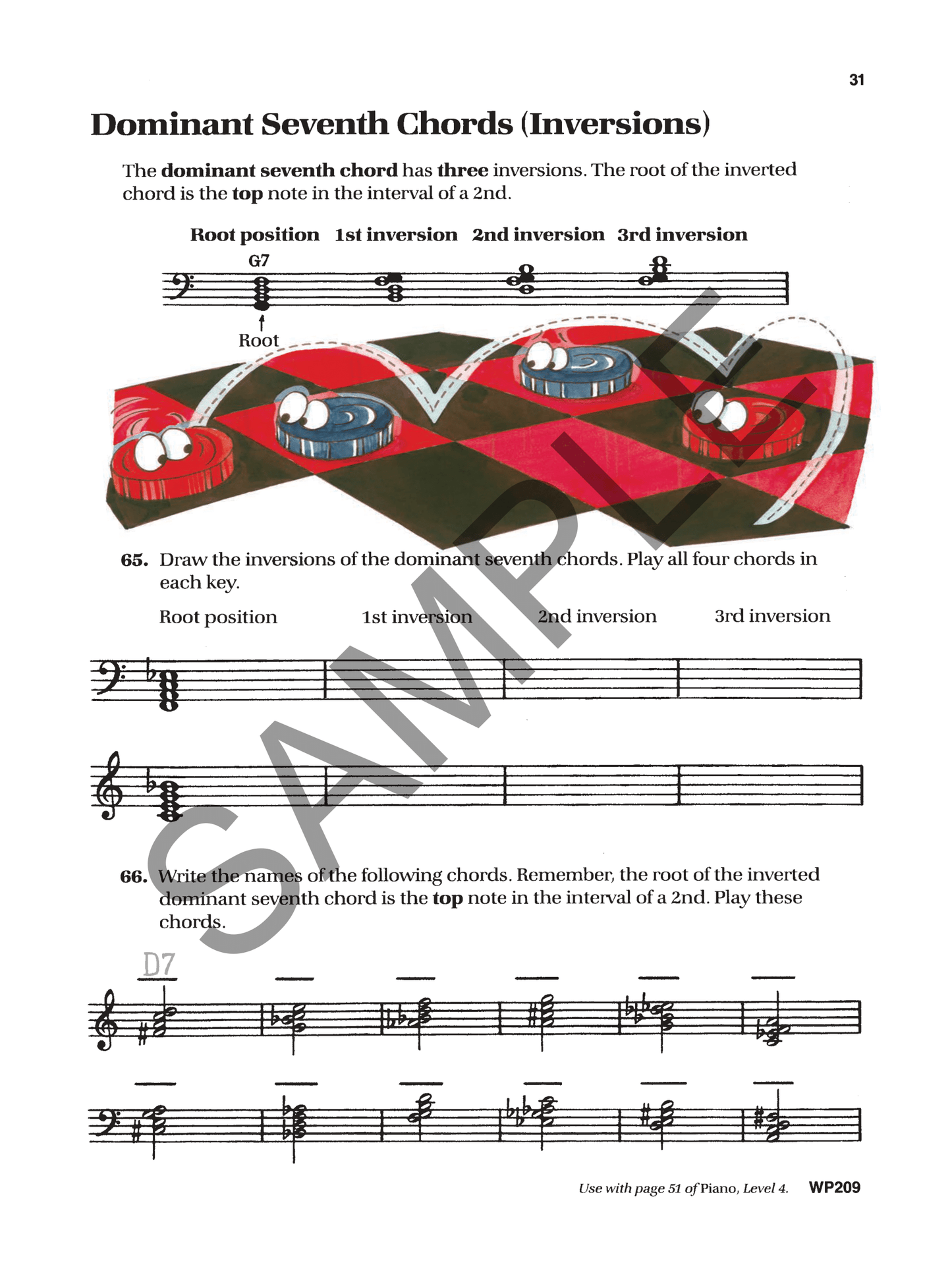 Bastien Piano Basics - Theory Level 4 Book
