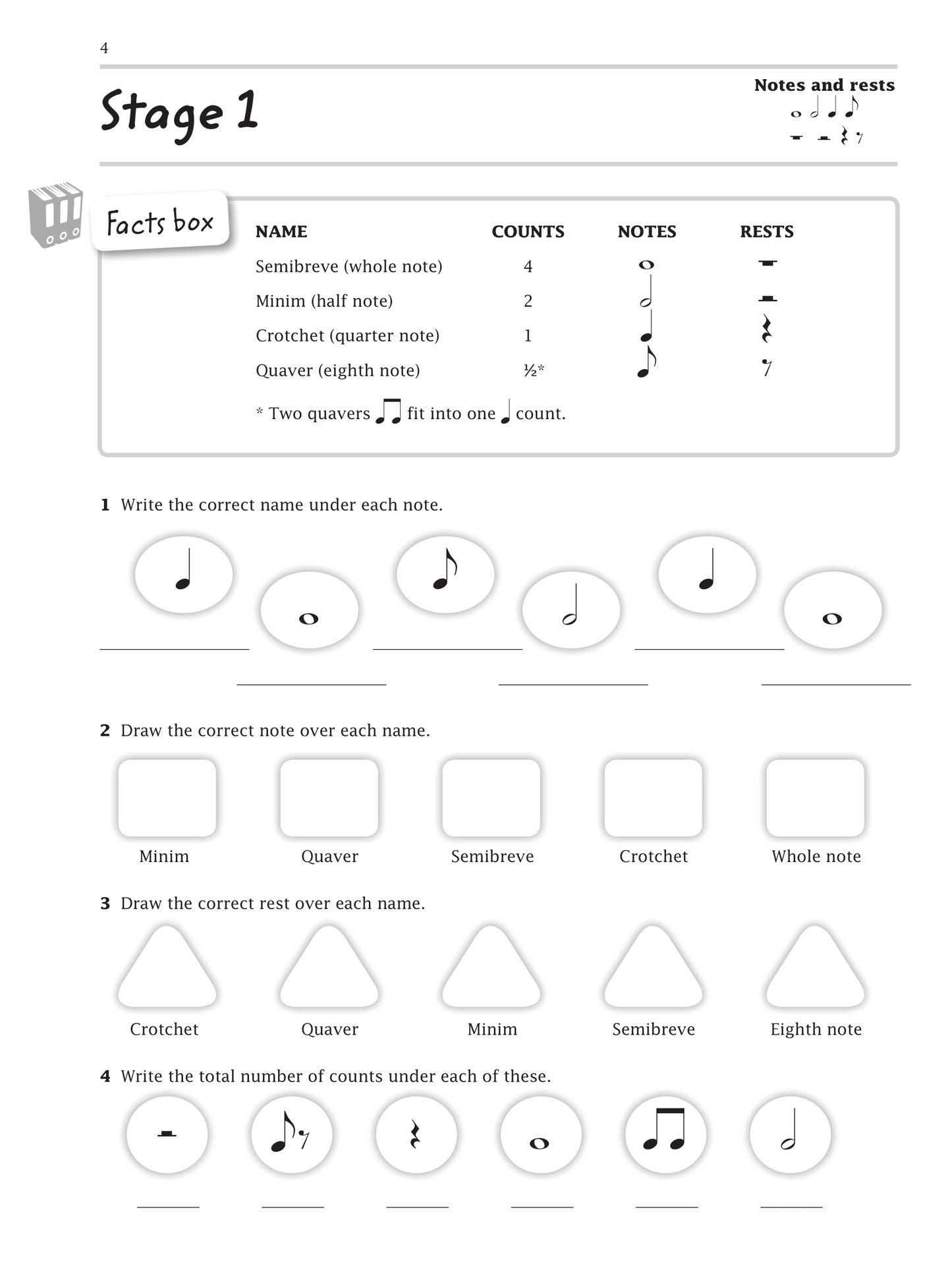 Improve Your Theory - Grade 1 Book