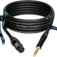 Klotz  Titanium Starquad Analog Audio Cable With Female XLR By Neutrik To Balanced Jack Plug - 5m