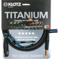 Klotz  Titanium Starquad Analog Audio Cable With Female XLR By Neutrik To Balanced Jack Plug - 5m