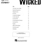Wicked A New Musical - Viola Play Along Book/Ola