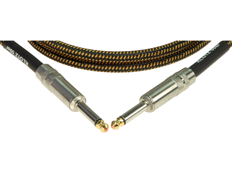 Klotz VIN 59Er Pro Vintage Guitar Cable with Straight Jacks - 3m