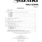 Suzuki Viola School: Viola Part Volume 7 Book (International Edition)