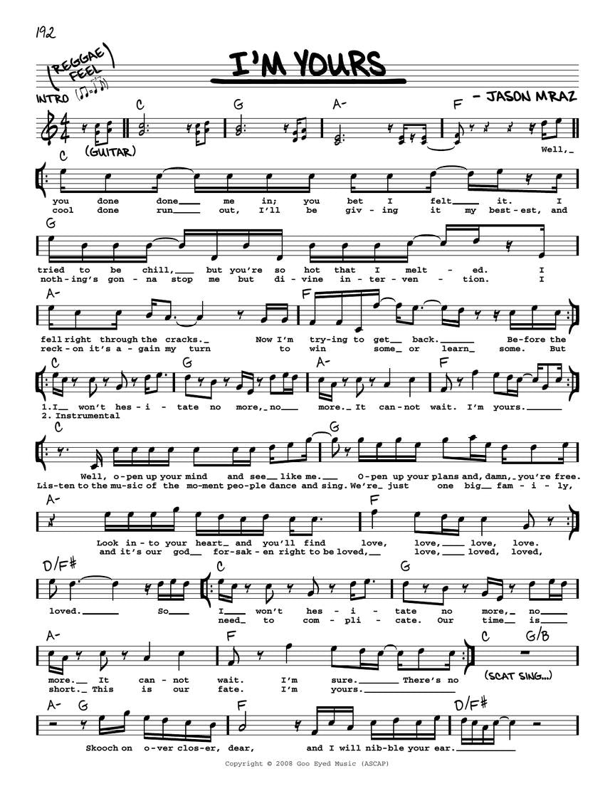 Real Pop Book Volume 1 - C Instruments Spiral Bound (200 Songs)