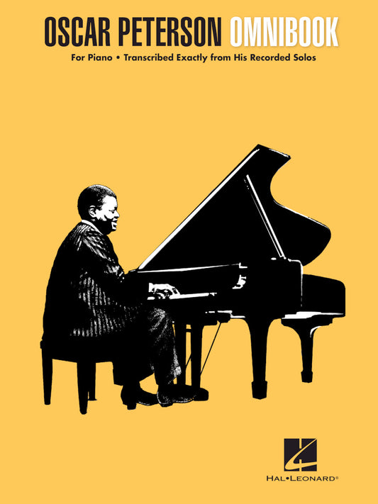 Oscar Peterson Omnibook - Piano Transcriptions (400 pages)