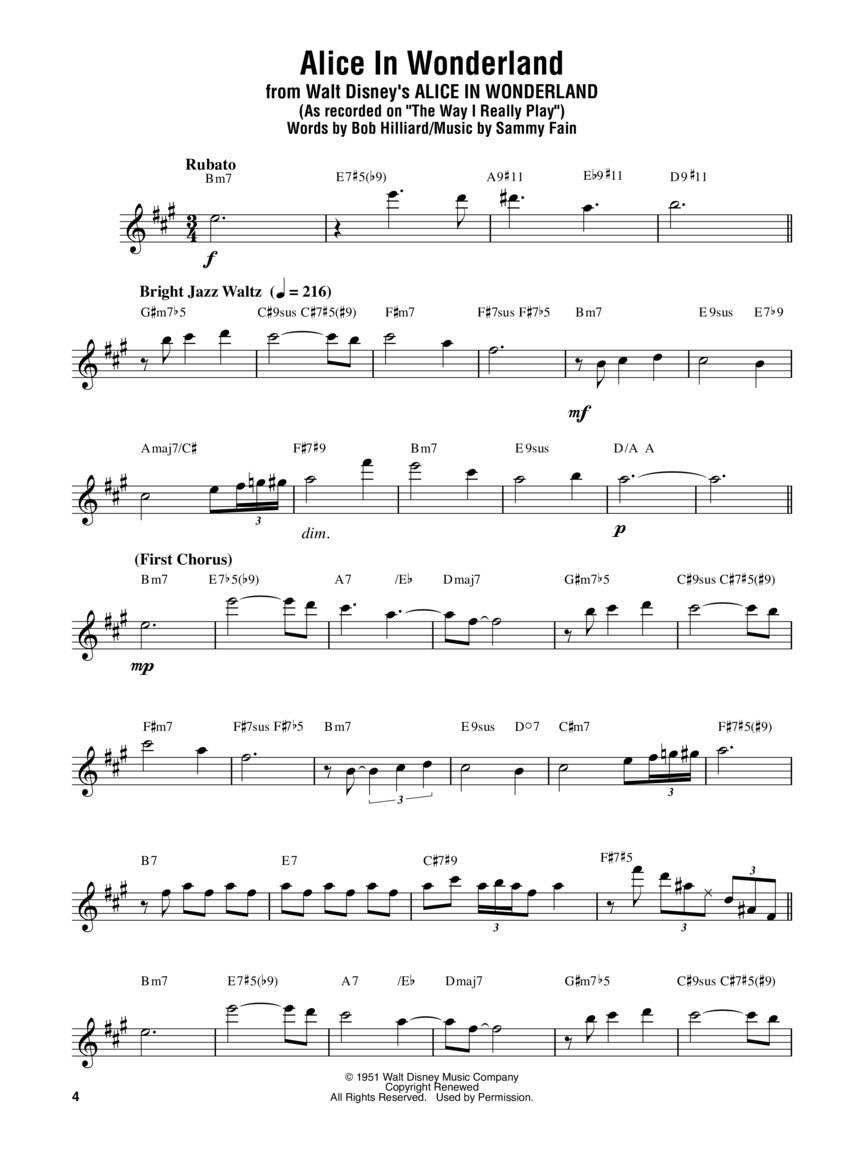 Oscar Peterson - Omnibook E Flat Instruments (40 Songs)
