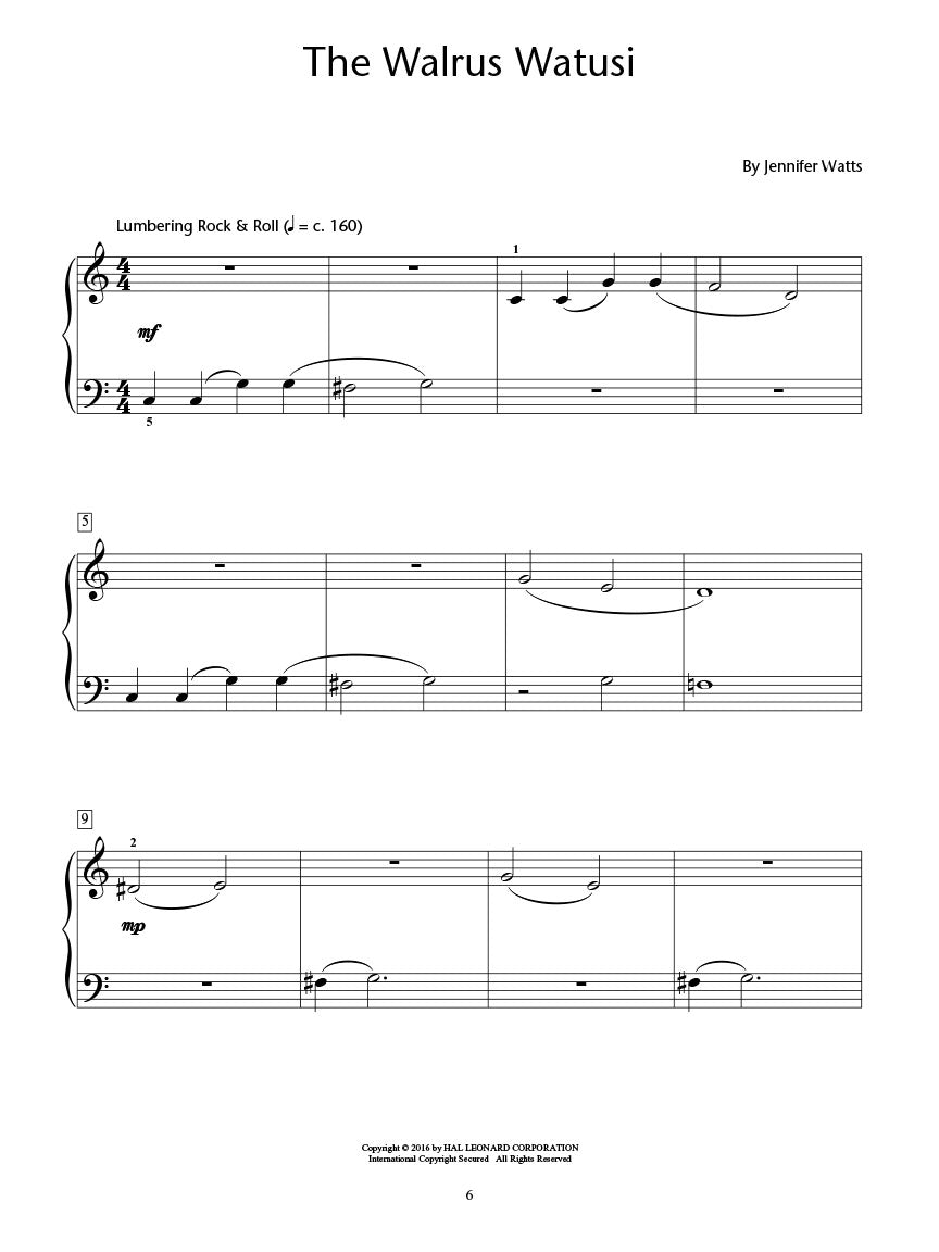 HLSPL Composer Showcase - Little Jazzers Piano Book