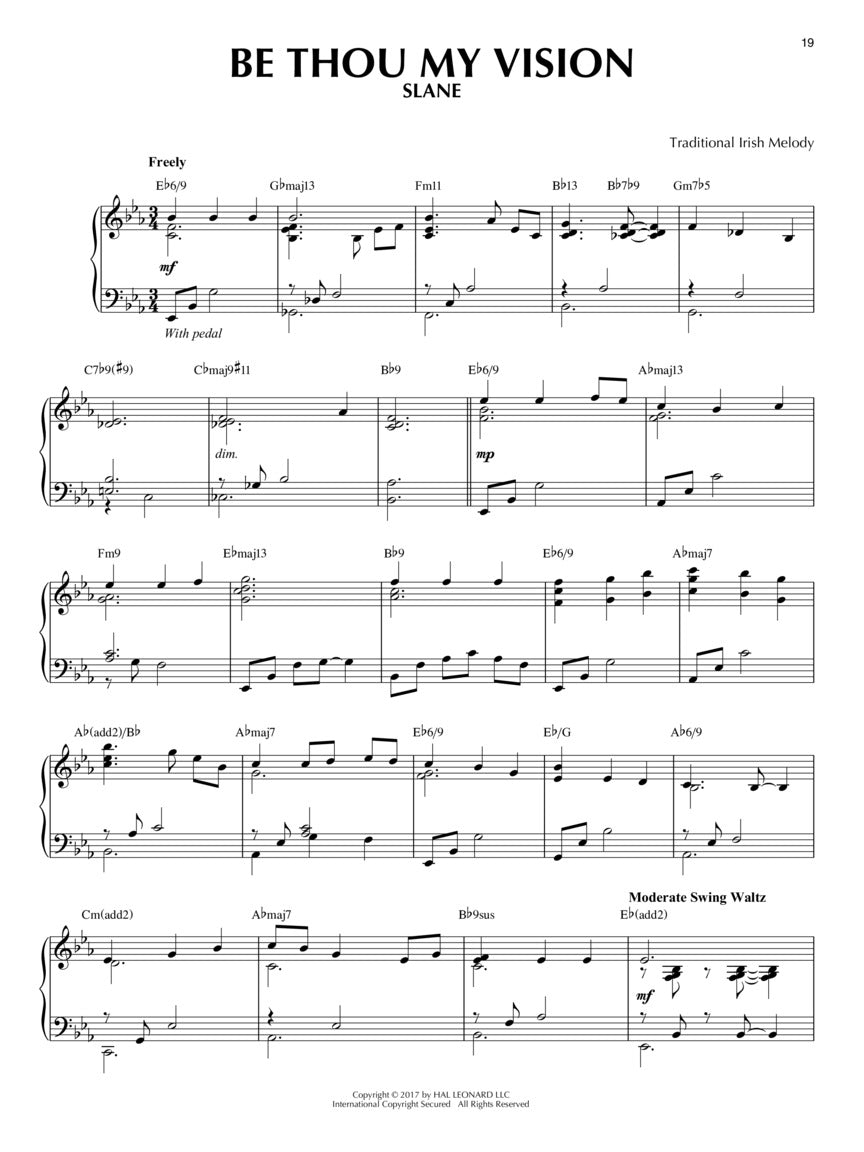 Hymns - Jazz Piano Solos Volume 47 Book