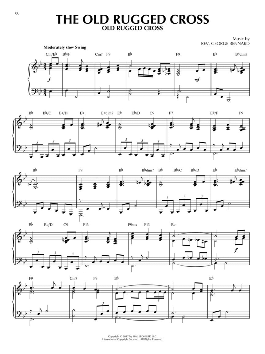 Hymns - Jazz Piano Solos Volume 47 Book