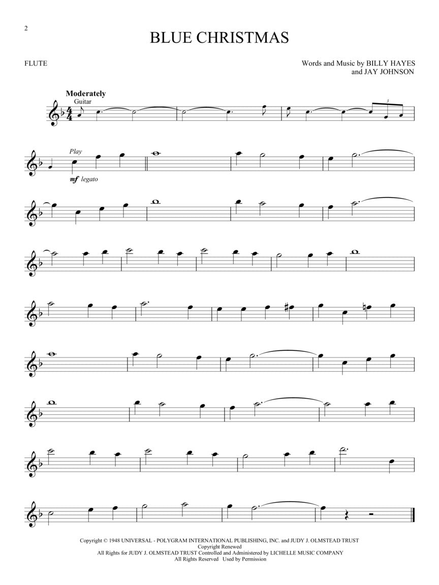 Christmas Favorites For Flute Play Along Book/Ola