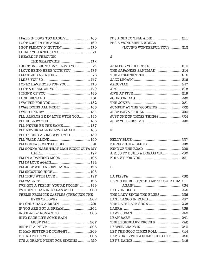 The Real Book - Volume 6 C Instruments Sixth Edition (400 Songs)