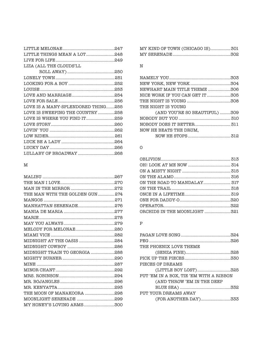 The Real Book - Volume 6 C Instruments Sixth Edition (400 Songs)