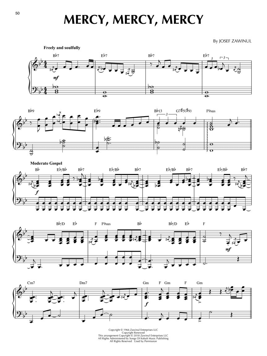 Jazz Fusion - Jazz Piano Solos Series Volume 54 Book