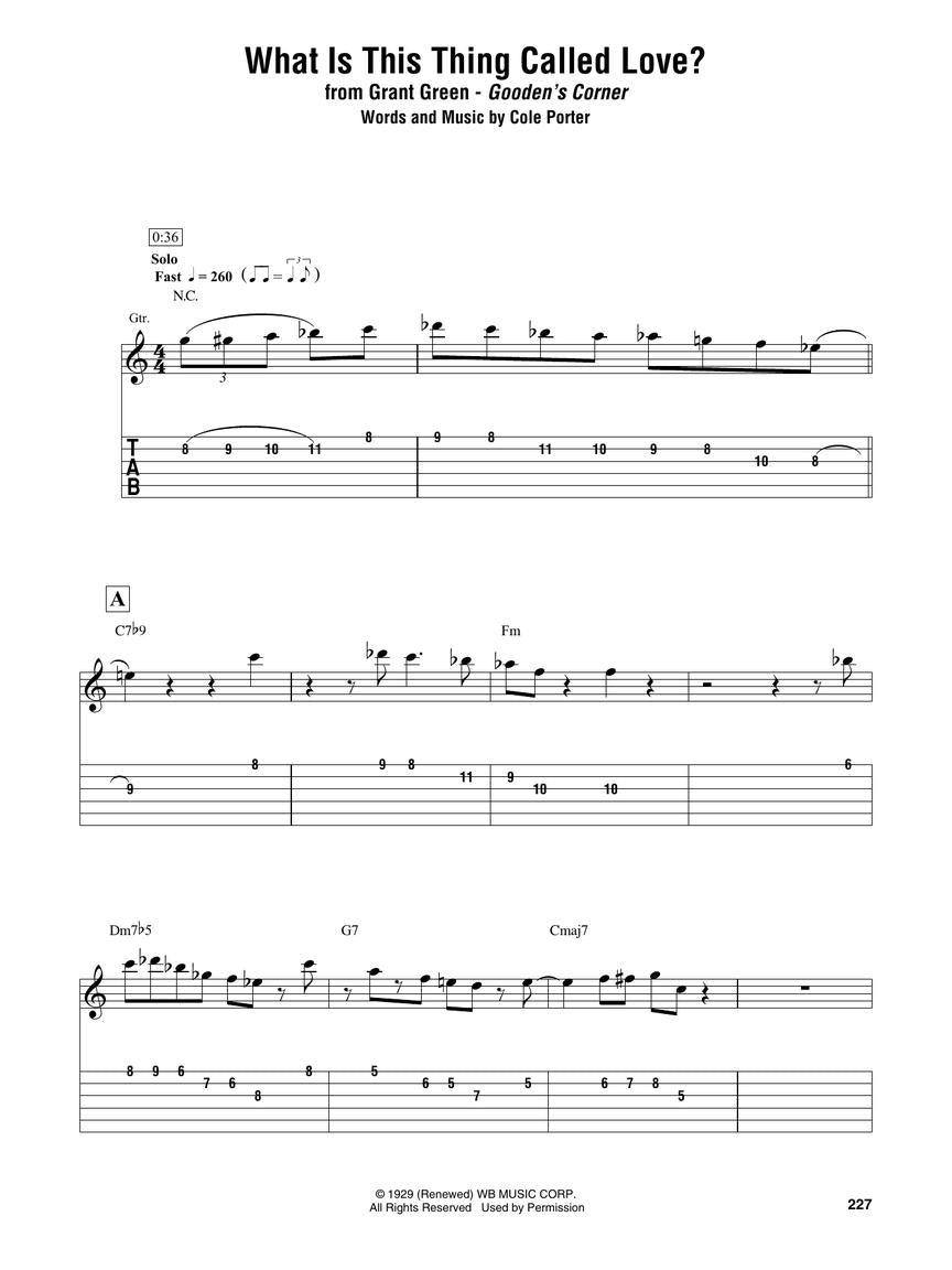 Jazz Guitar Omnibook - For C Instruments (Spiral Bound)