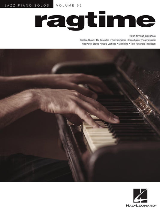 Ragtime - Jazz Piano Solos Series Volume 55 Book