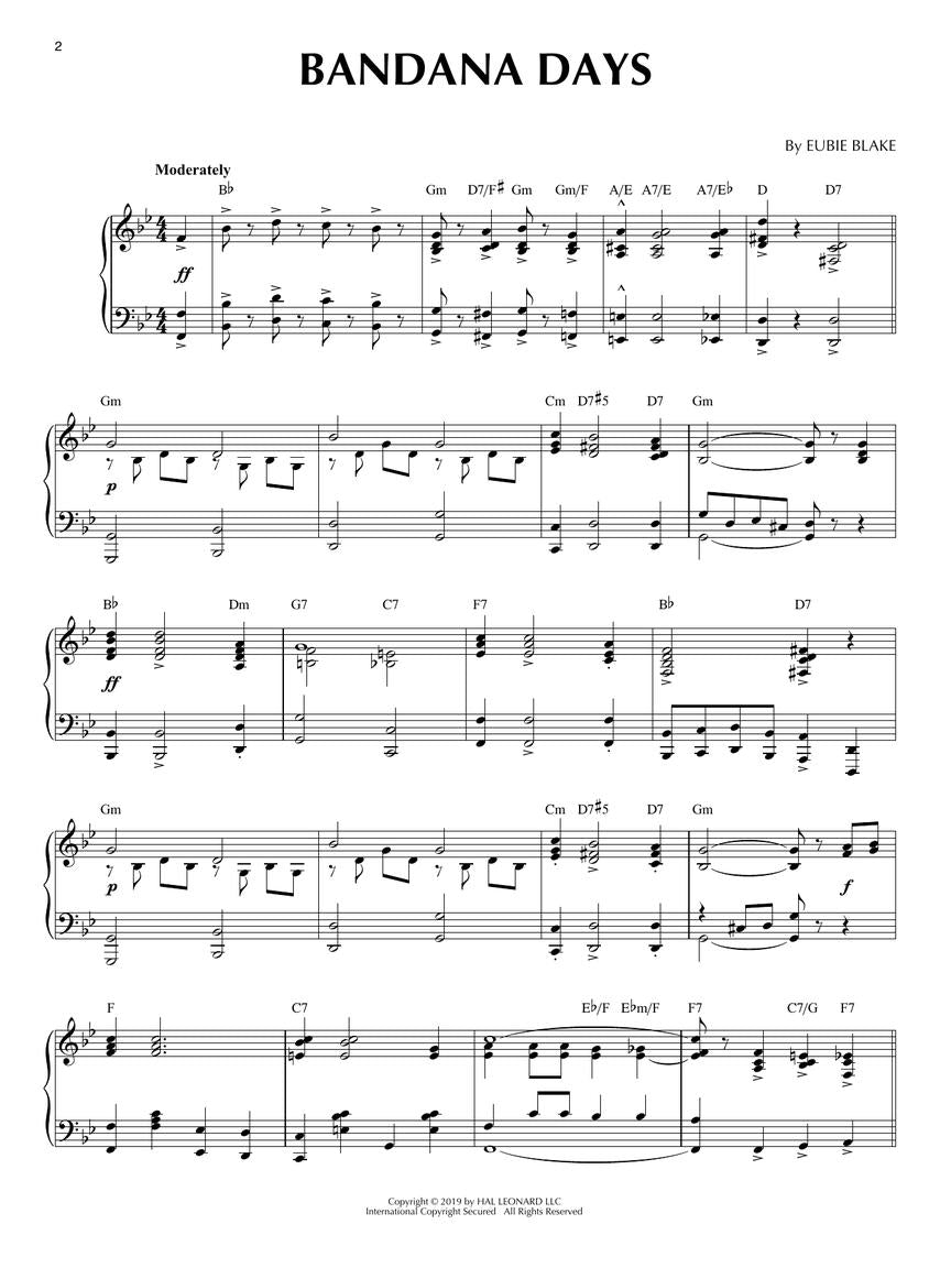 Ragtime - Jazz Piano Solos Series Volume 55 Book