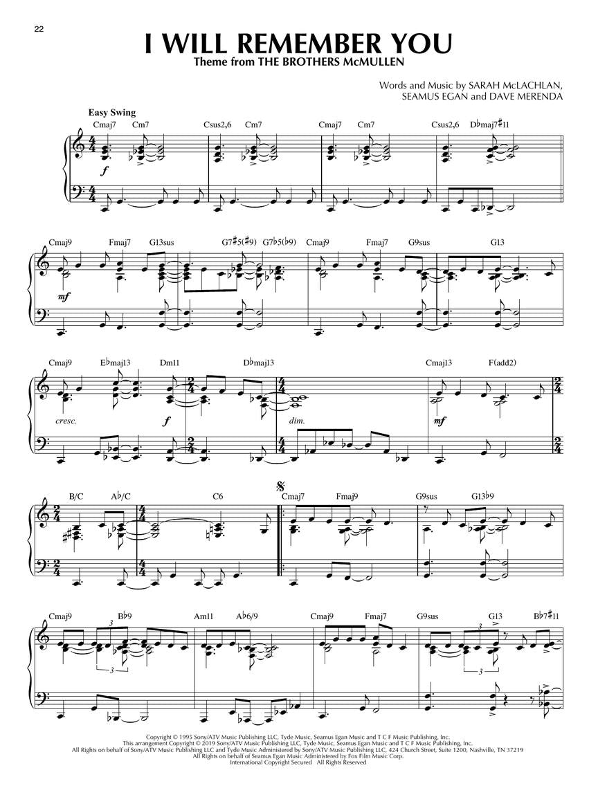 Pop Ballads - Jazz Piano Solos Series Volume 56 Book