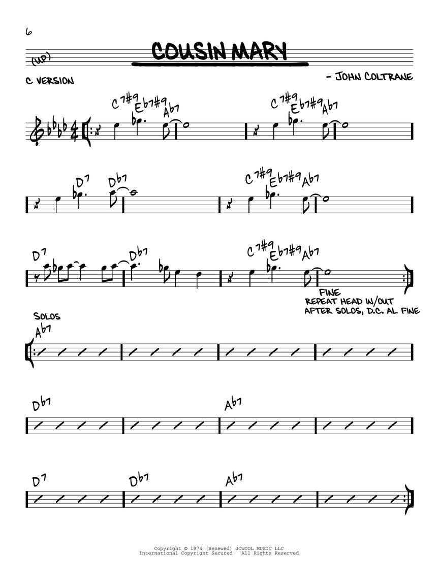 John Coltrane Play Along Volume 11 Book/Ola