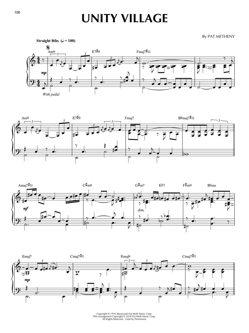 Pat Metheny - Jazz Piano Solos Volume 57 Book