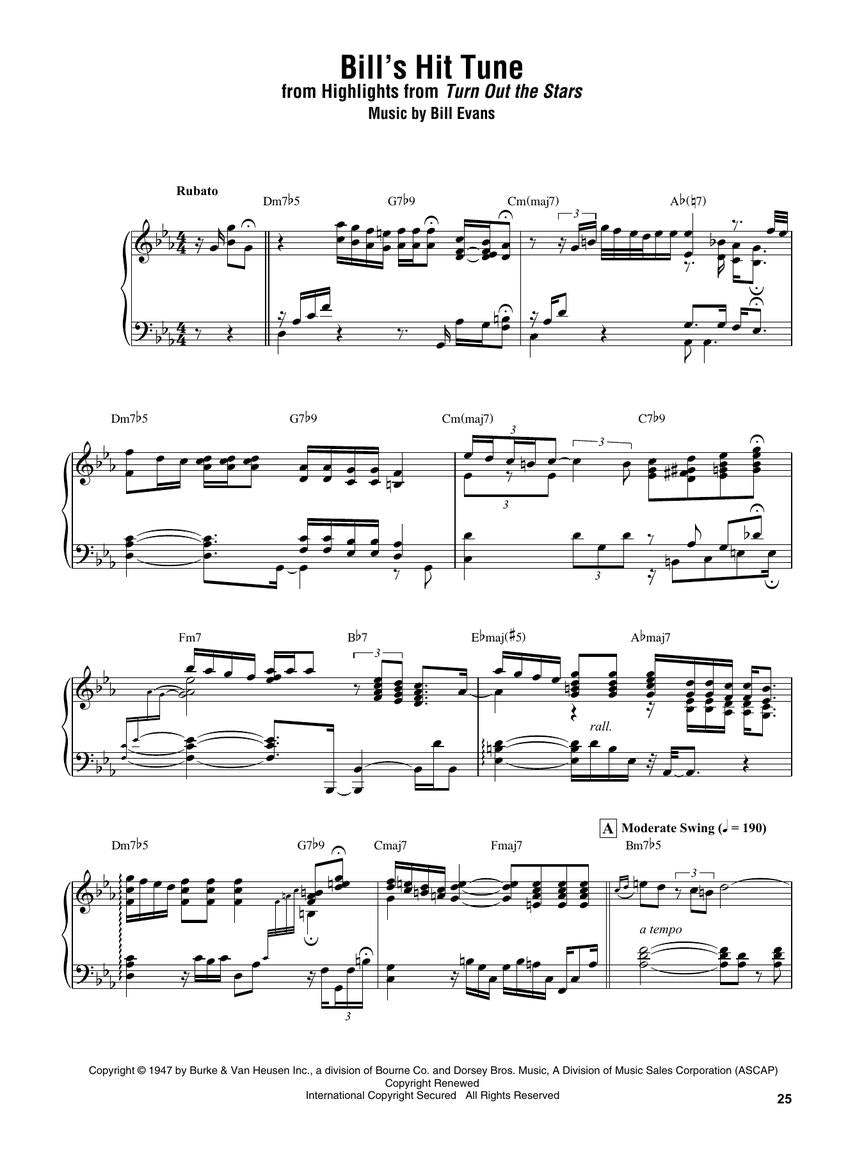 Bill Evans Omnibook for Piano (40 Songs)