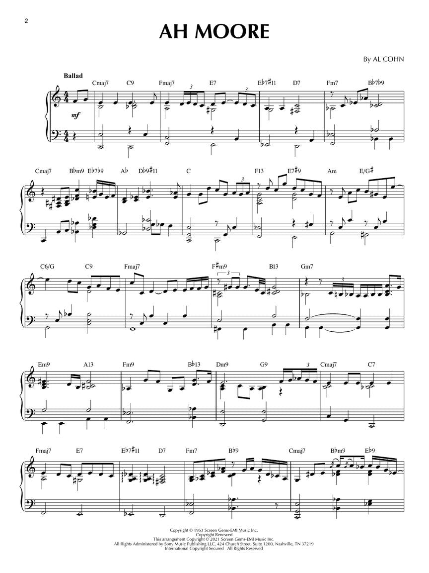 West Coast Jazz - Jazz Piano Solos Series Volume 59 Book