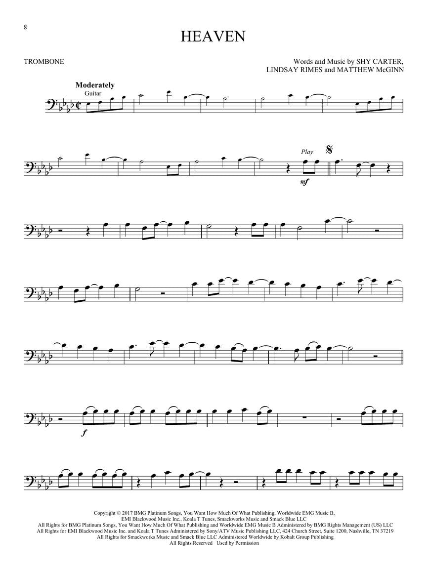 12 Hot Singles For Trombone Play Along Book/Ola