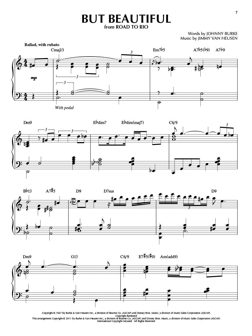 Bill Evans - Jazz Piano Solos Series Volume 19 Book (24 Essential Standards)