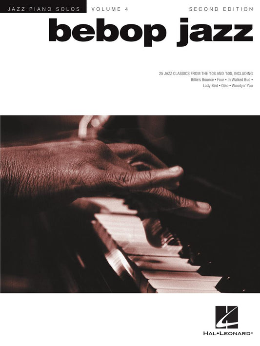 Bebop Jazz -  Jazz Piano Solos Volume 4 2nd Edition Book