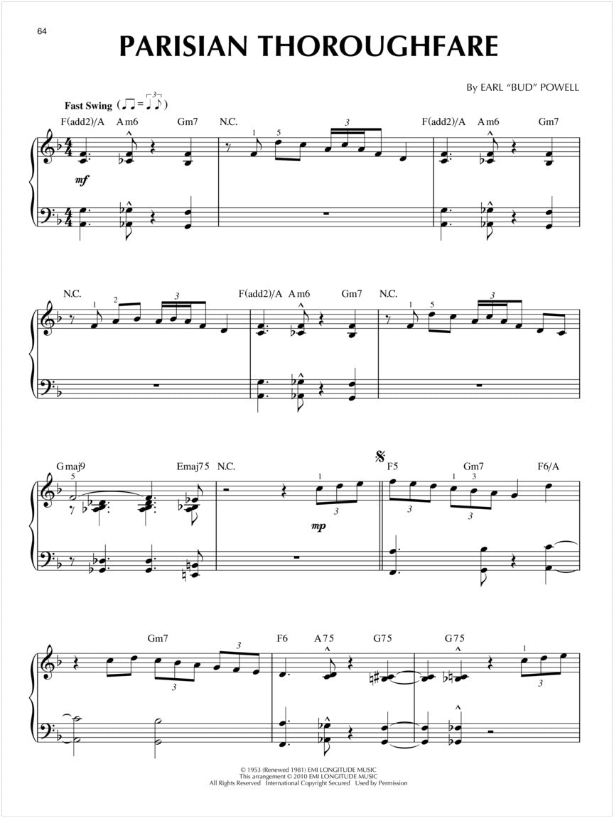Jazz Gems - Jazz Piano Solos Volume 13 Book