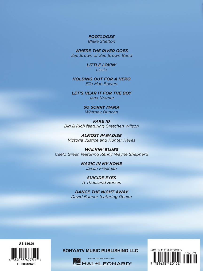 Footloose Movie Remake Soundtrack PVG Songbook