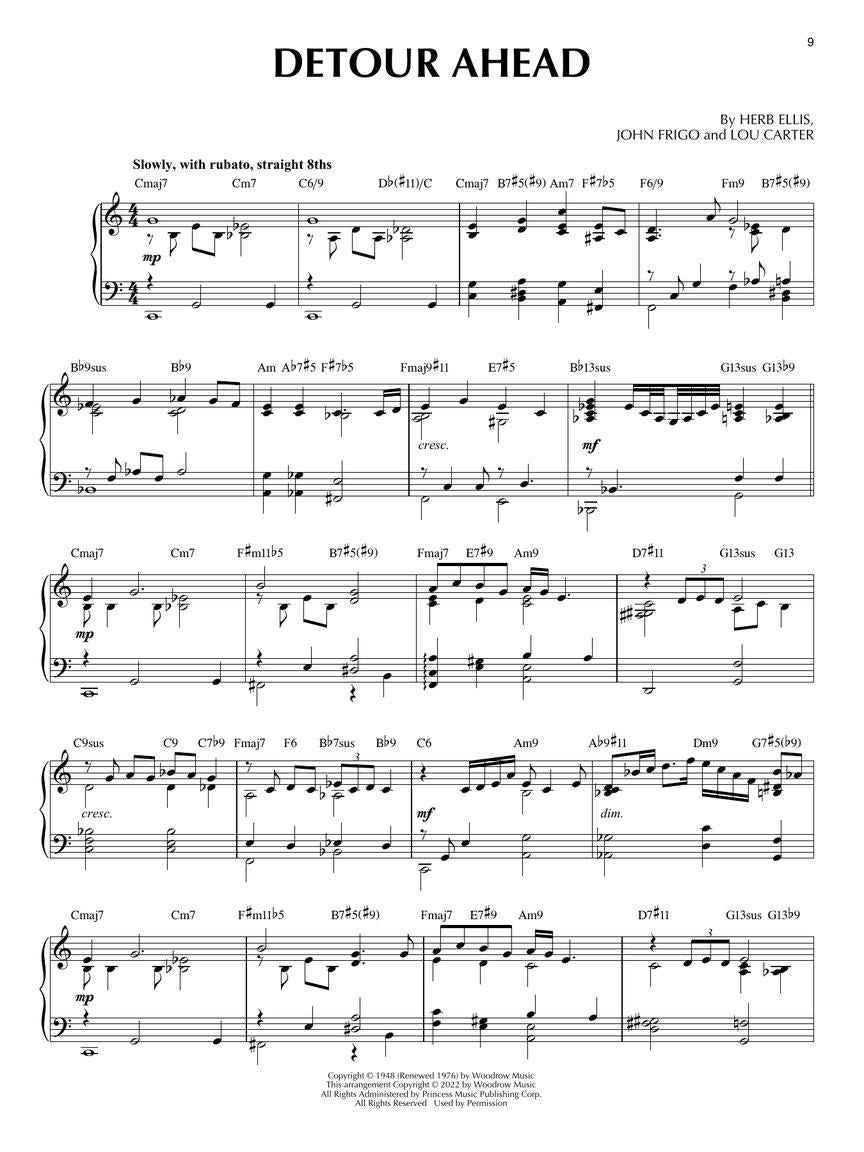 Coffee Table Jazz - Jazz Piano Solos Series Volume 62 Book