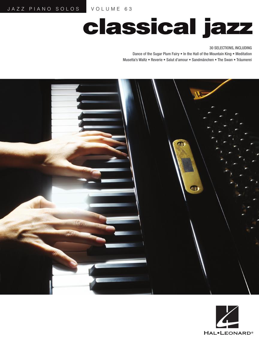 Classical Jazz -  Jazz Piano Solos Volume 63 Book