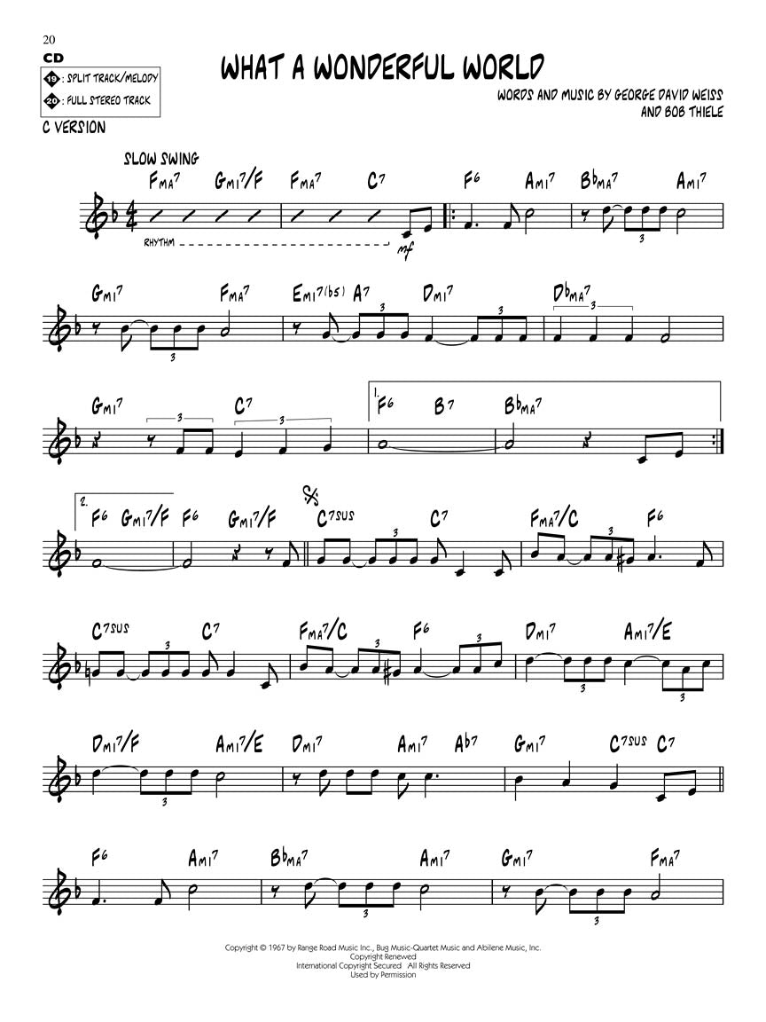 Louis Armstrong Jazz Play Along Volume 100 Book/Cd