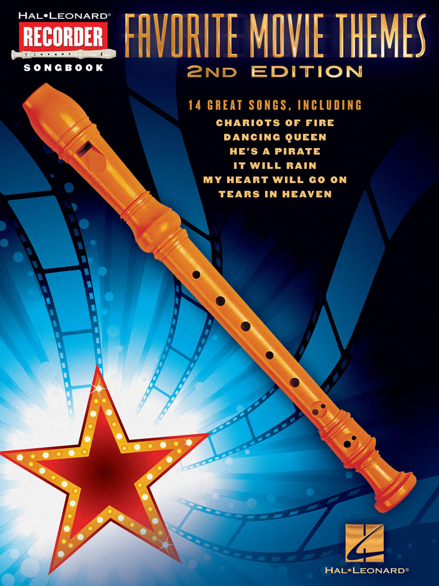Favorite Movie Themes For Recorder 2nd Edition Book