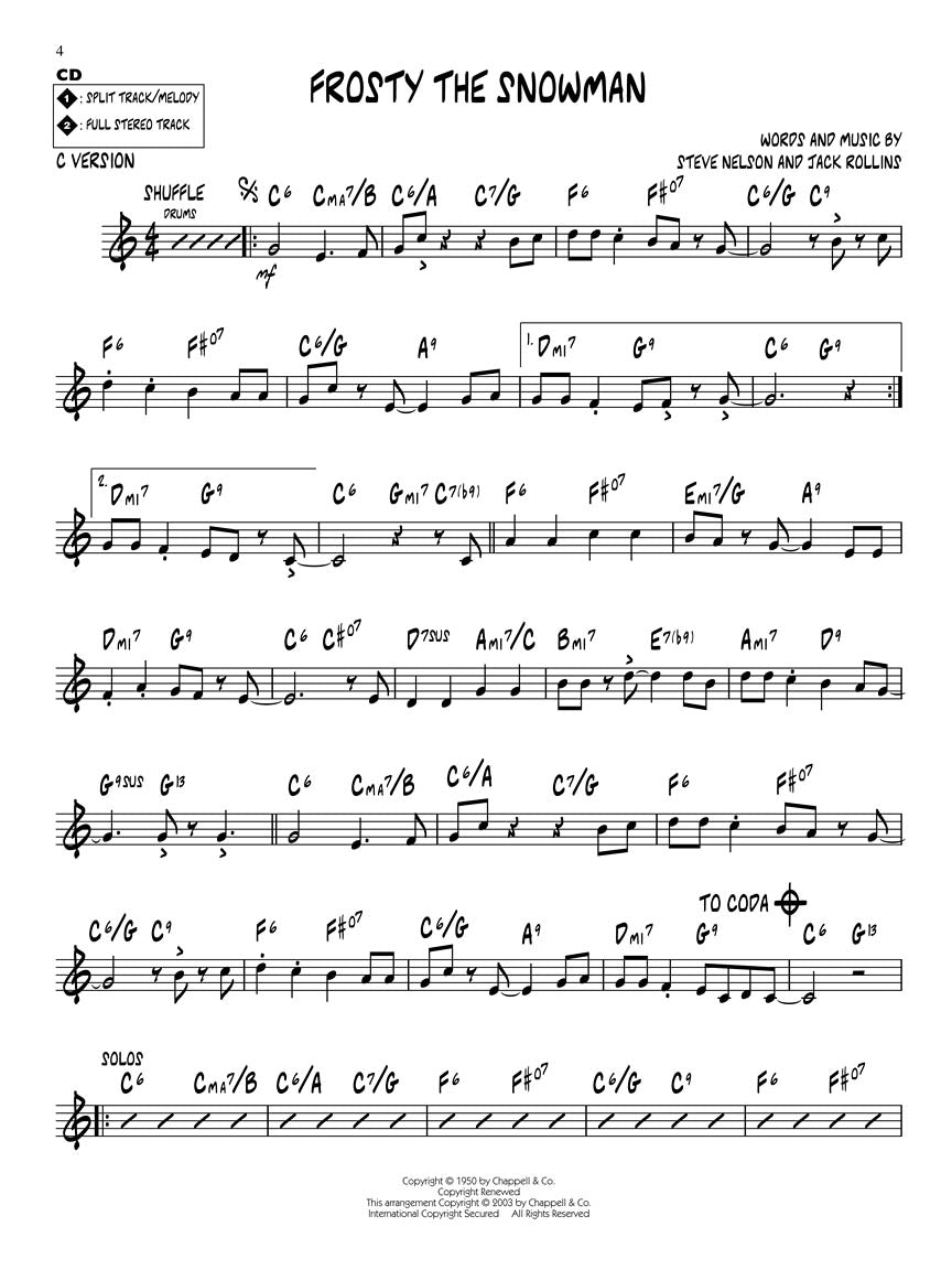 Christmas Jazz - Jazz Play Along Volume 25 Book/Cd