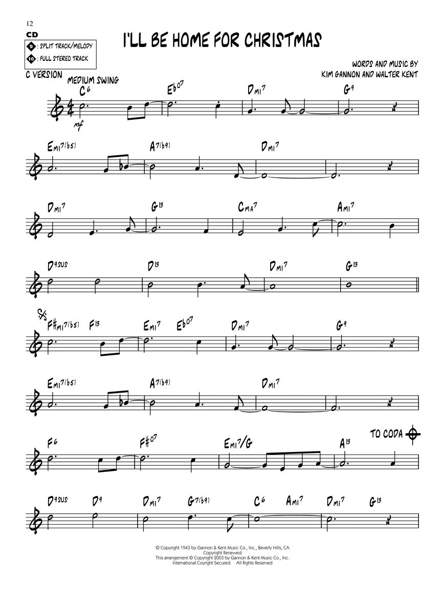 Christmas Jazz - Jazz Play Along Volume 25 Book/Cd