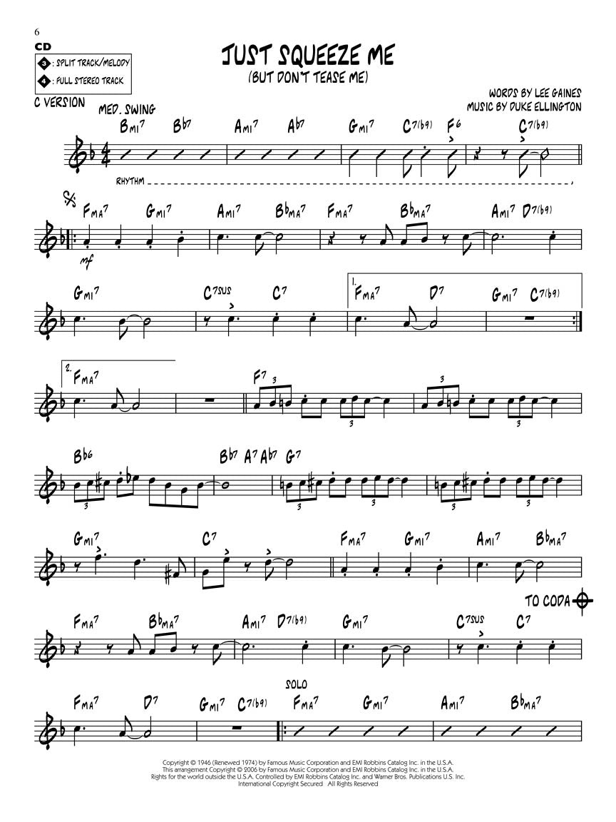 Moonlight In Vermont - Jazz Play Along Volume 54 Book/Cd