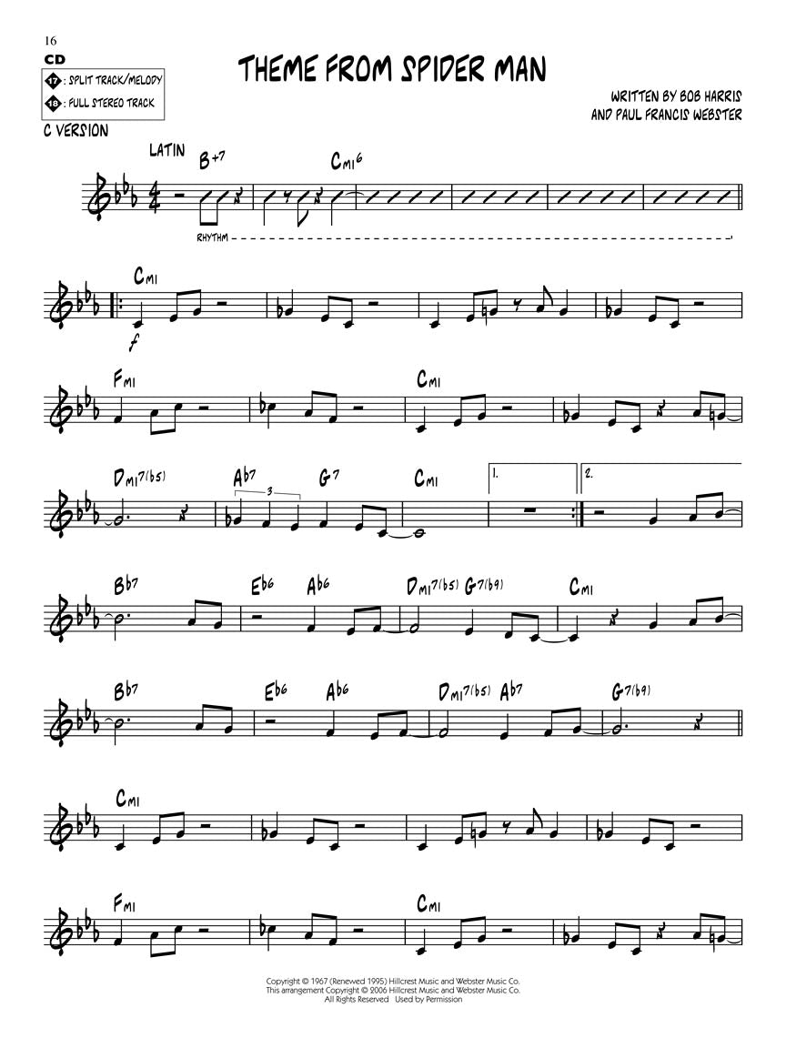 Tv Tunes - Jazz Play Along Volume 64 Book/Cd
