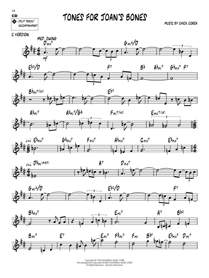 Chick Corea - Jazz Play Along Volume 67 Book/Cd