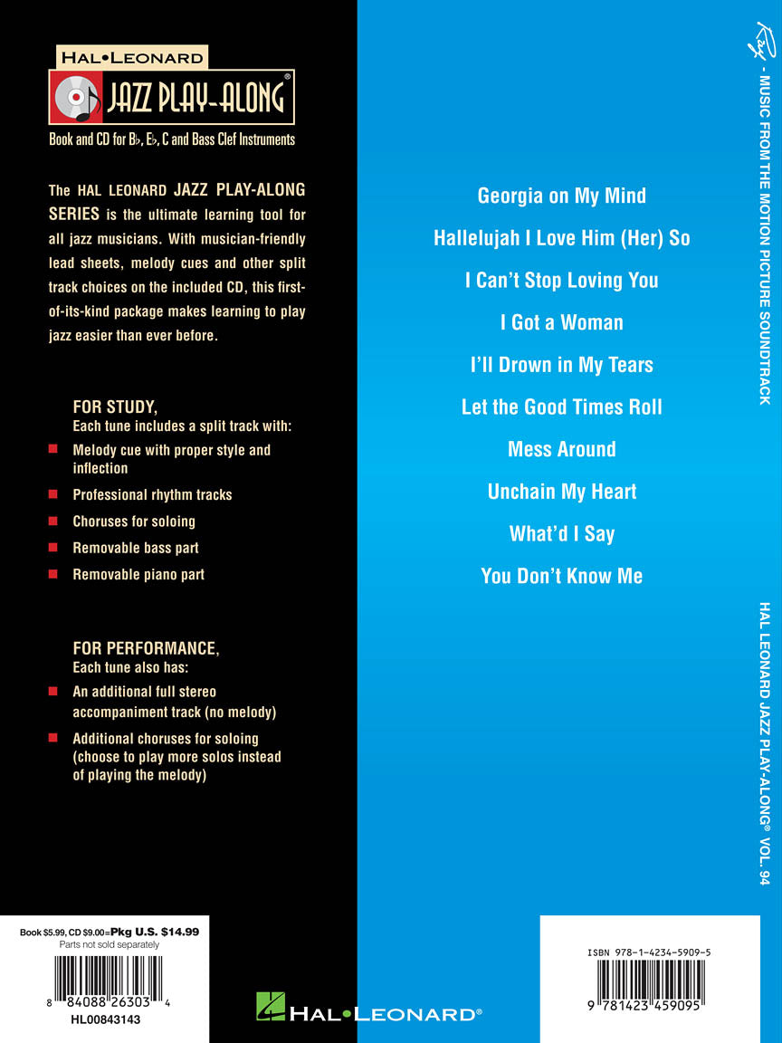 Ray - Jazz Play Along Volume 94 Book/Cd