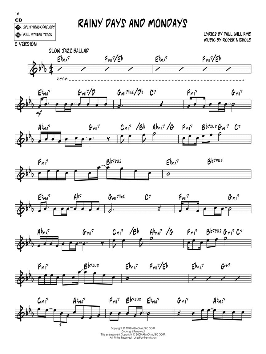 Jazz Pop - Jazz Play Along Volume 102 Book/Cd