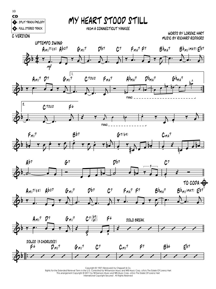 Bill Evans Standards  -Jazz Play Along Volume 141 Book/Cd