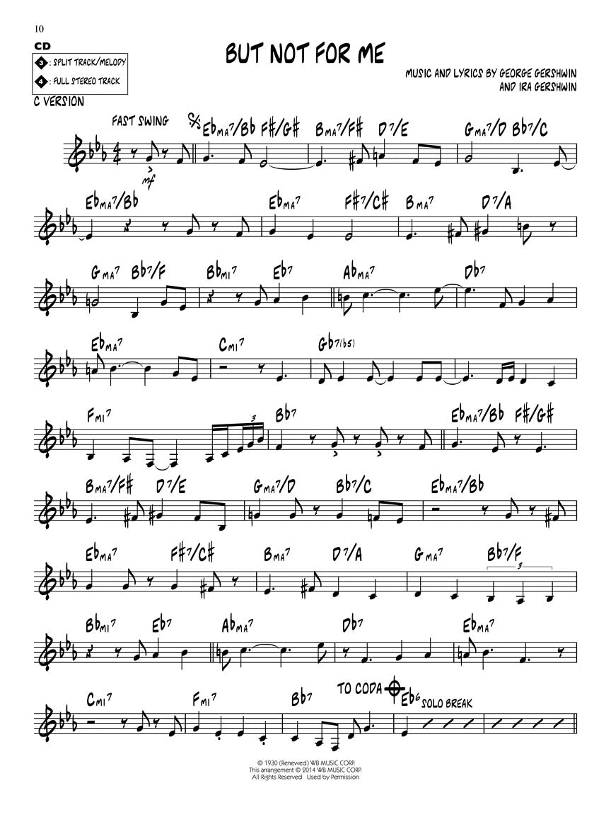 John Coltrane Standards - Jazz Play Along Volume Book/Cd
